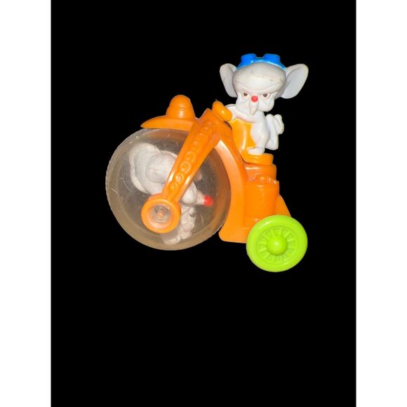 1993 McDonald’s Animanicas Pinky‎ And The Brain Mobile Toy, Happy Meal Toys - Picture 1 of 6